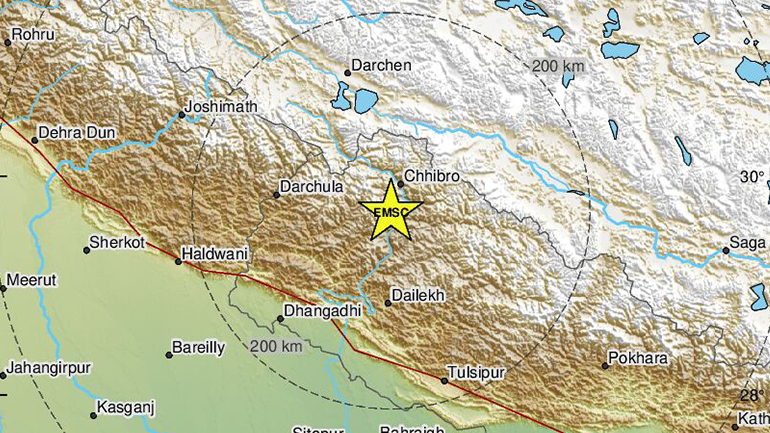 Σεισμός 5,6 Ρίχτερ στο Νεπάλ – Έγινε αισθητός μέχρι και στην πρωτεύουσα της Ινδίας